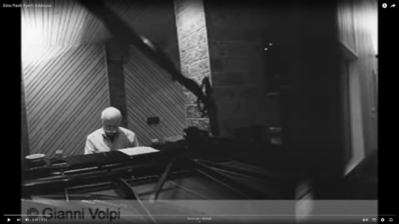 Gino Paoli - Averti Addosso - YouTube by<br />
Polonotrocchio65