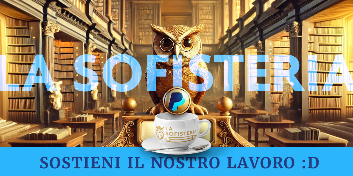 LA SOFISTERIA - SOSTIENI IL NOSTRO LAVORO :D